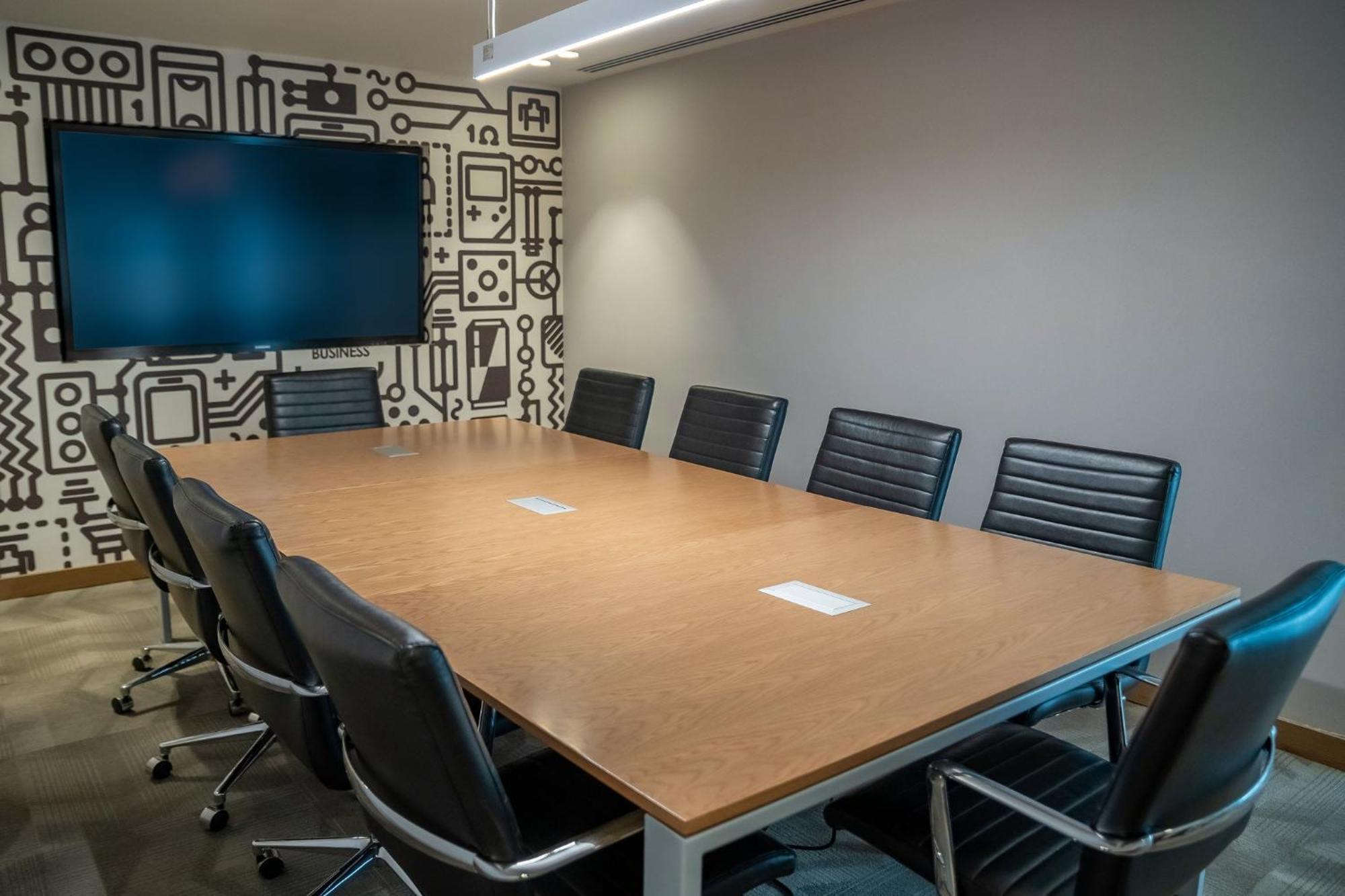 Fiesta Americana Viaducto Aeropuerto Ciudad de México Exterior foto A meeting room at the company's headquarters in San Francisco